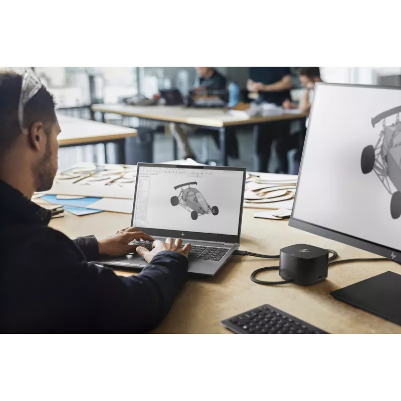 HP Thunderbolt Dock 280W G4 káblová dokovacia stanica Thunderbolt 4 čierna