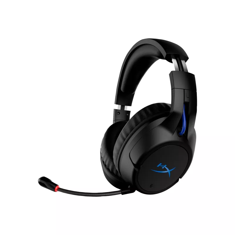 HyperX Cloud Flight – bezdrôtový herný headset (čierno-modrý) – PS5-PS4