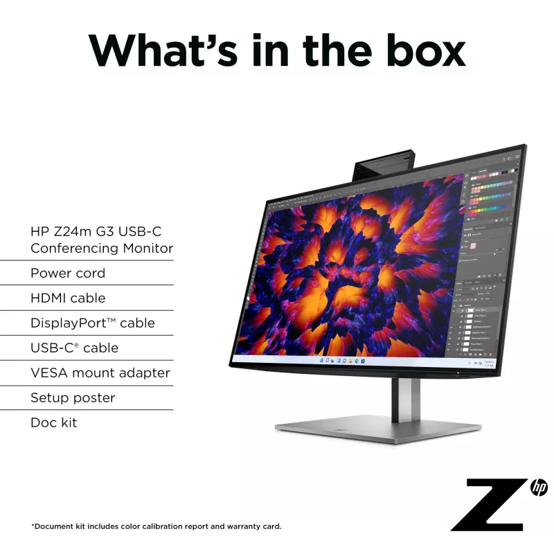 Monitor HP Z24m G3 23,8 palca Quad HD 2560 x 1440