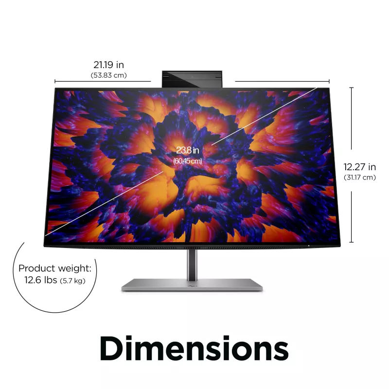 Monitor HP Z24m G3 23,8 palca Quad HD 2560 x 1440