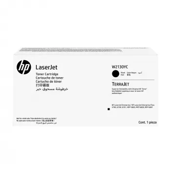 HP W2130YC čierna Contract Original LaserJet tonerová kazeta, čierna, 1 ks
