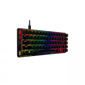 HyperX Alloy Origins 65 – mechanická herná klávesnica – HX Aqua (US rozloženie)