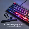 HyperX Alloy Origins 65 – mechanická herná klávesnica – HX Aqua (US rozloženie)