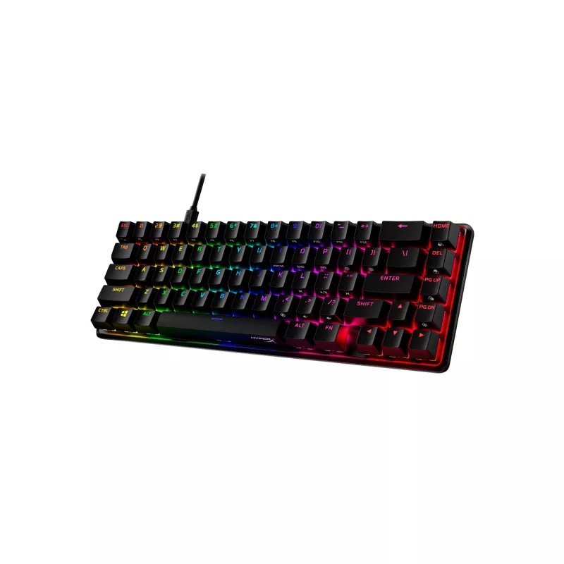 HyperX Alloy Origins 65 – mechanická herná klávesnica – HX Aqua (US rozloženie)