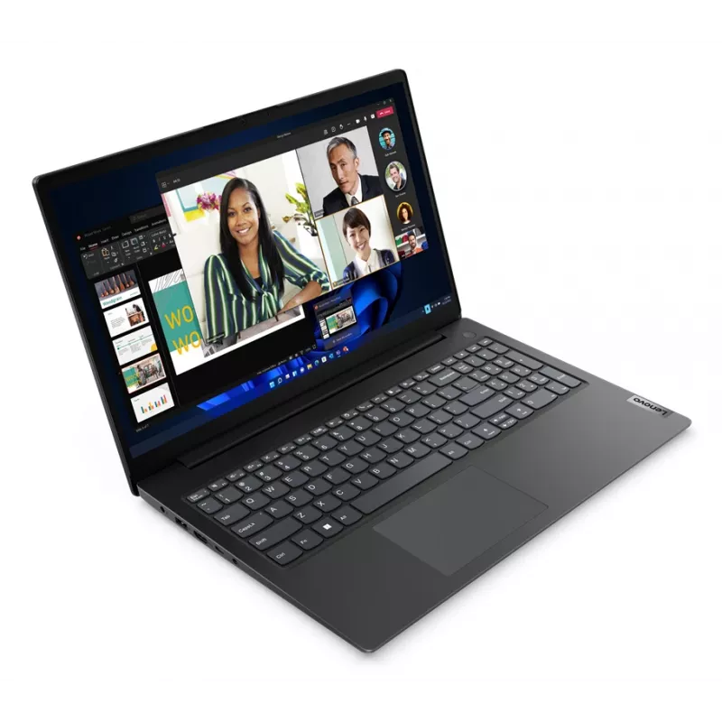 Lenovo V15 AMD Ryzen™ 5 7520U notebook 39,6 cm (15,6 palca) Full HD 8 GB LPDDR5-SDRAM 512 GB SSD Wi-Fi 5 (802.11ac) španielčina čierny