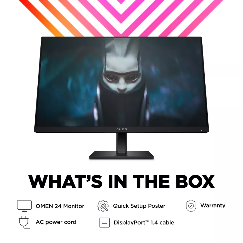 OMEN by HP 60,5 cm (23,8 inch) FHD 165 Hz herný monitor – OMEN 24