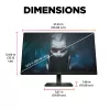 OMEN by HP 60,5 cm (23,8 inch) FHD 165 Hz herný monitor – OMEN 24