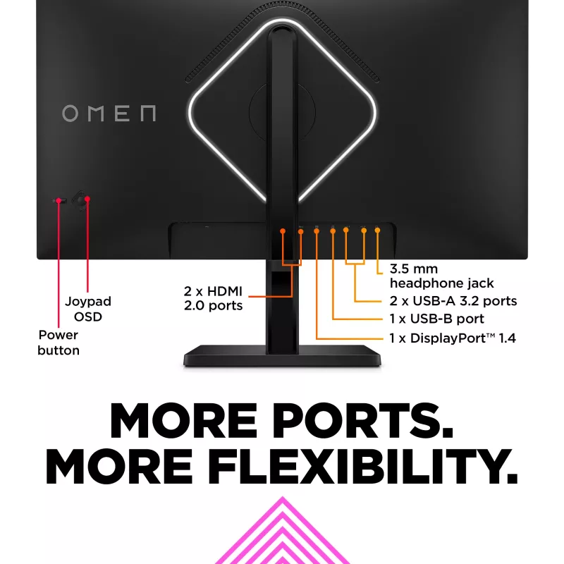 OMEN by HP 27 inch QHD 240 Hz herný monitor – OMEN 27qs