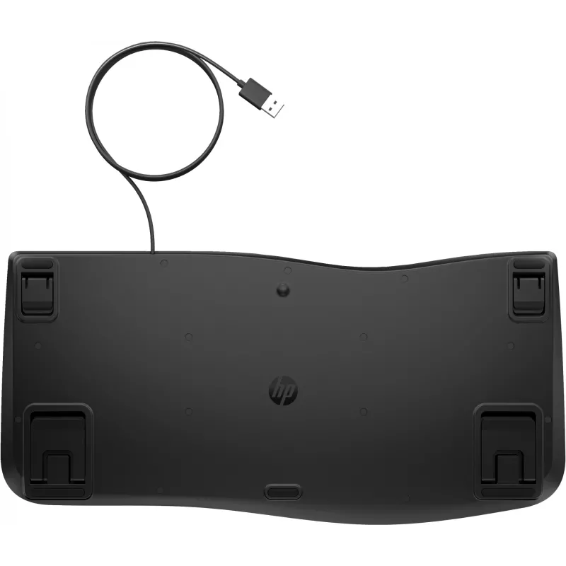 Káblová klávesnica plnej veľkosti HP 485 Comfort s USB portom a 23 programovateľnými klávesmi