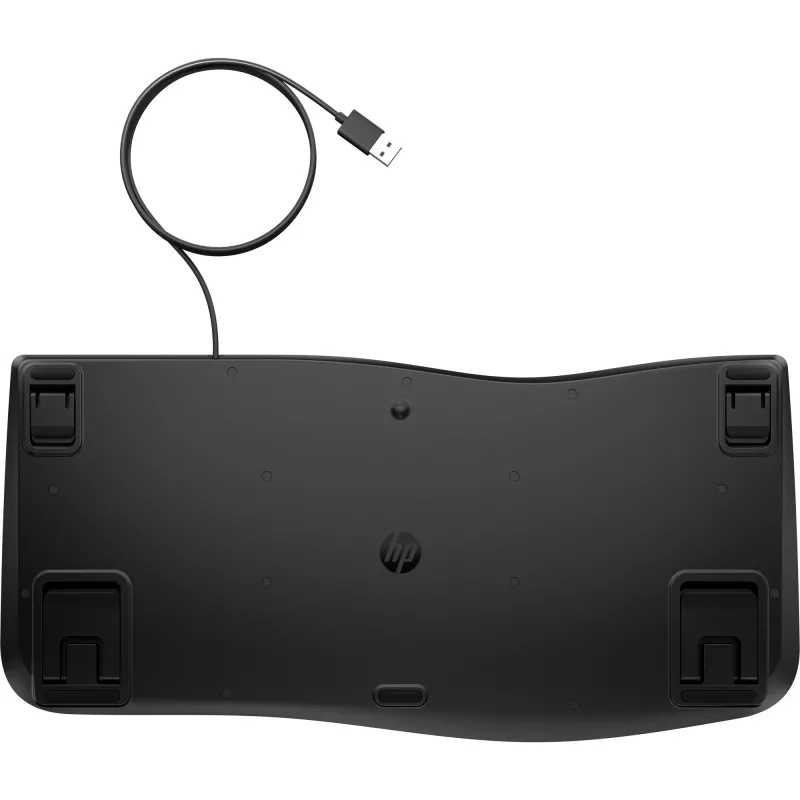 Káblová klávesnica plnej veľkosti HP 485 Comfort s USB portom a 23 programovateľnými klávesmi