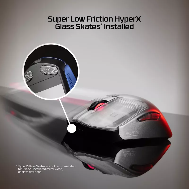 Bezdrôtová herná myš HP HyperX Pulsefire Haste 2 S Navy 64 g Li-Ion