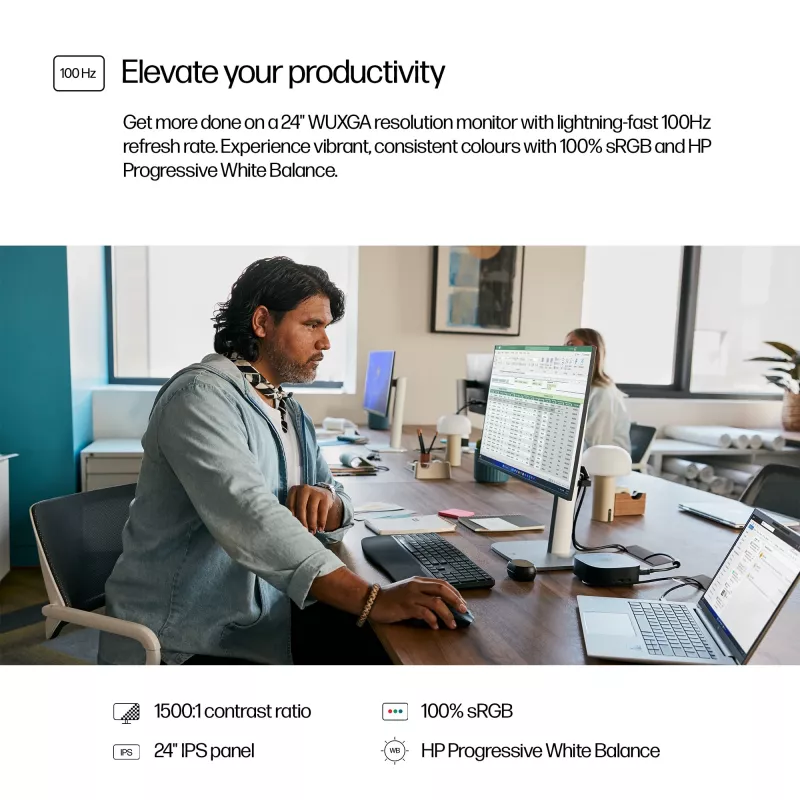 Monitor HP Series 5 Pro 24 palcov WUXGA displej 1920 x 1200