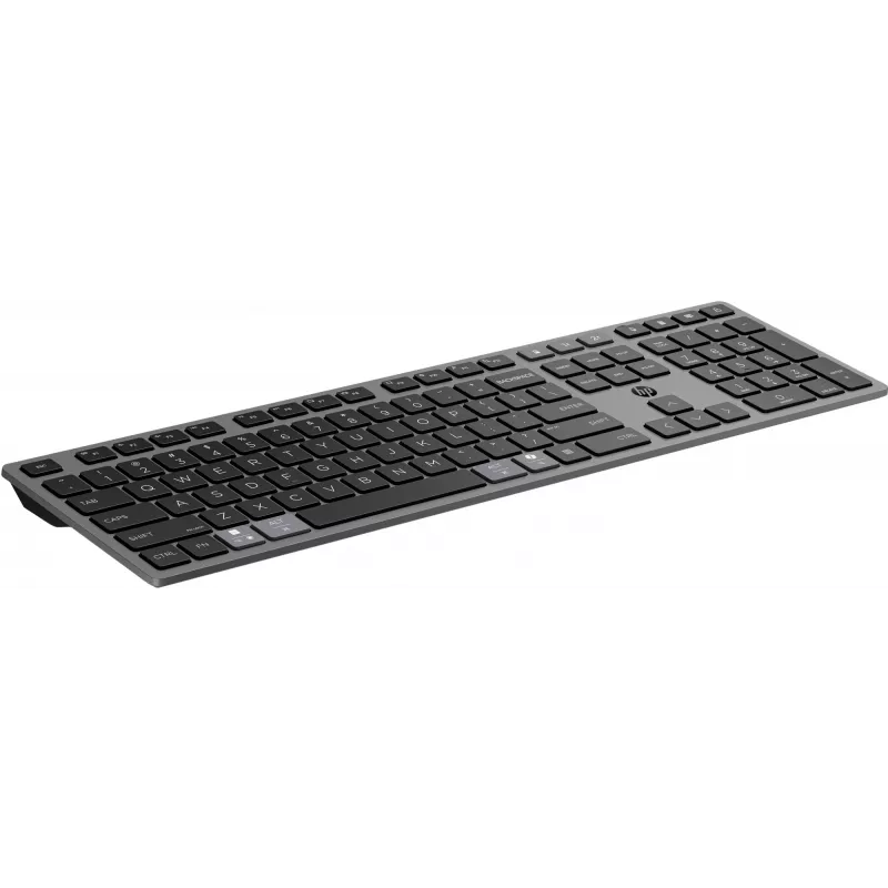 Bezdrôtová nabíjateľná Full-Size-QWERTY klávesnica HP 725 — model 9T5B2AA#UUW