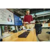 Bezdrôtová nabíjateľná Full-Size-QWERTY klávesnica HP 725 — model 9T5B2AA#UUW