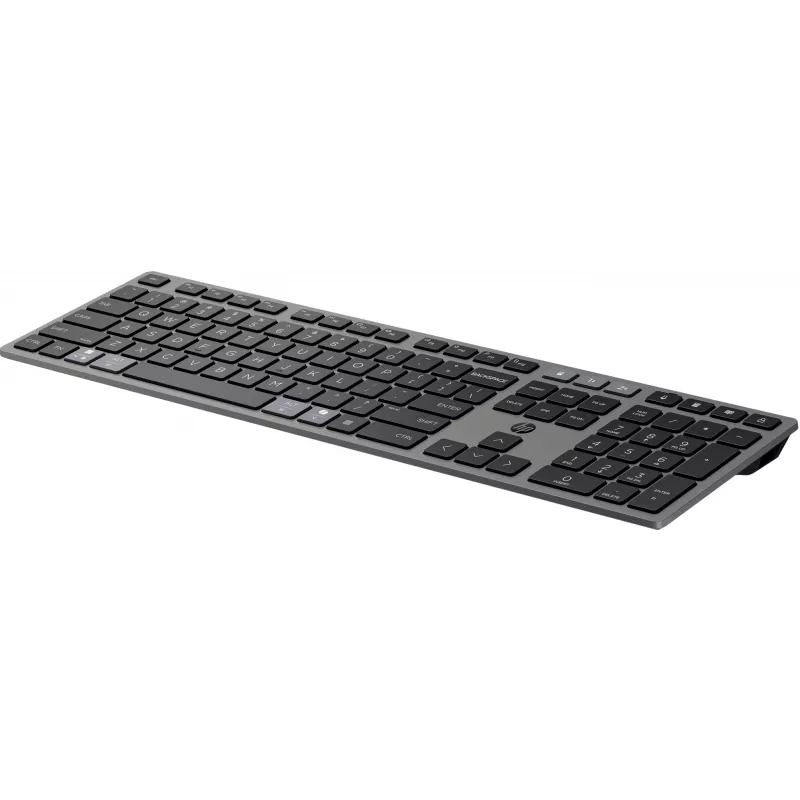 Bezdrôtová nabíjateľná Full-Size-QWERTY klávesnica HP 725 — model 9T5B2AA#UUW