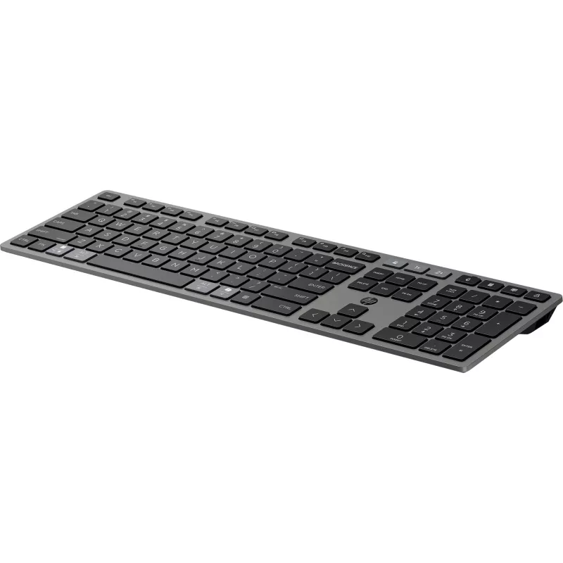 Bezdrôtová nabíjateľná Full-Size-QWERTY klávesnica HP 725 — model 9T5B2AA#UUW