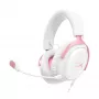 HyperX Cloud III - herný headset (biela/ružová)