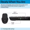 HP 725 Multi-Device nabíjateľná bezdrôtová sada klávesnica a myš Full-Size bezdrôtová Bluetooth