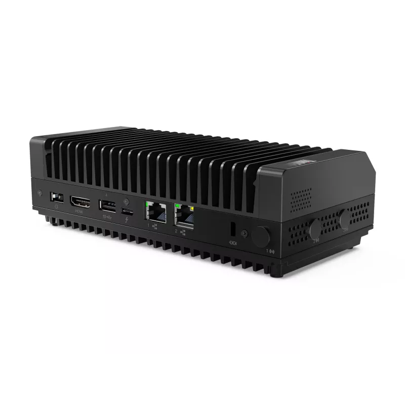 Lenovo ThinkEdge SE30 Intel® Core™ i3 i3-1115GRE 8 GB DDR4-SDRAM 256 GB SSD Windows 11 IoT Enterprise Mini-PC čierna