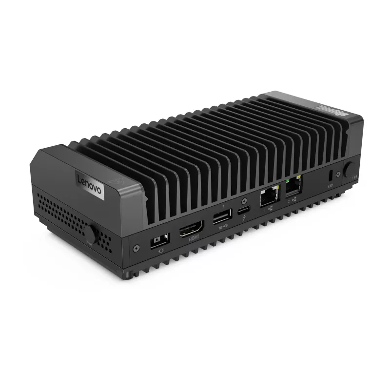 Lenovo ThinkEdge SE30 Intel® Core™ i3 i3-1115GRE 8 GB DDR4-SDRAM 256 GB SSD Windows 11 IoT Enterprise Mini-PC čierna