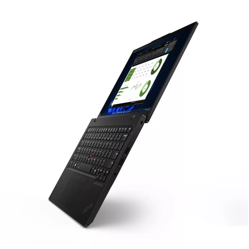 Lenovo ThinkPad L14 Gen 5 (Intel) Intel Core Ultra 5 125U Laptop 35,6 cm (14 inch) WUXGA 16 GB DDR5-SDRAM 512 GB SSD Wi-Fi 6E (802.11ax) Windows 11 Pro Nordická Čierna