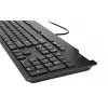 HP Business tenká v2 Smartcard klávesnica, Full-size (100%), káblová, USB, čierna