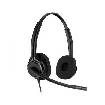 Káblový stereo headset HP POLY Mission 425 Classic, USB konektor, 126 g