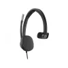 HP Poly Mission 615 monaurálny káblový USB headset, 117,5 g, čierny