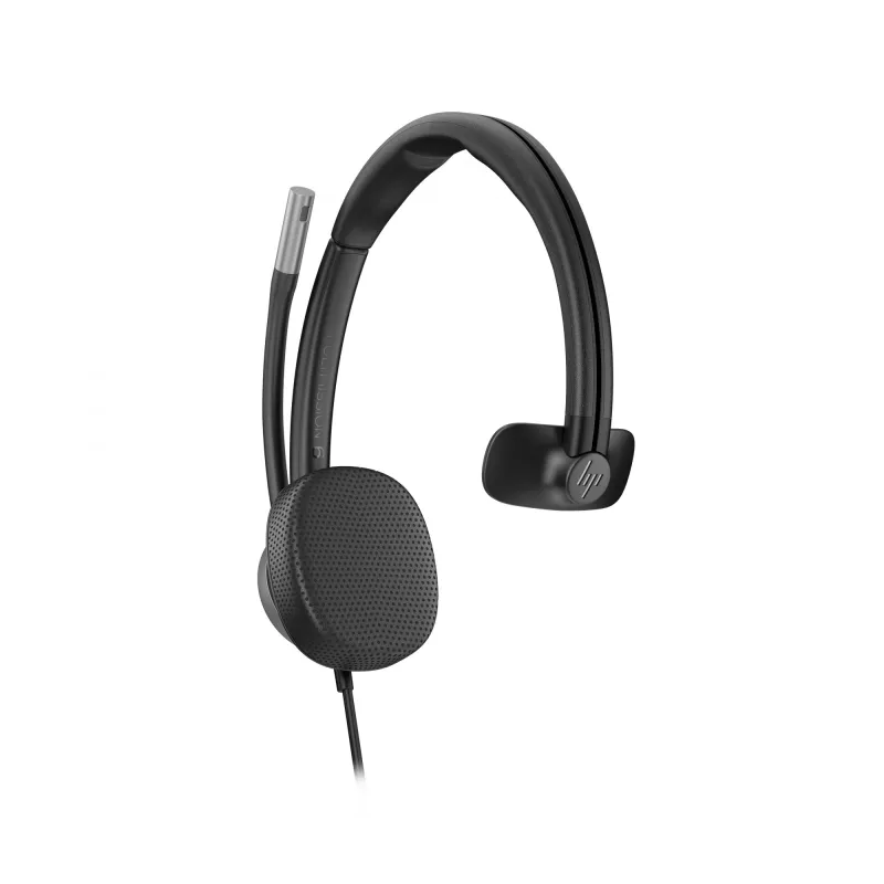 HP Poly Mission 615 monaurálny káblový USB headset, 117,5 g, čierny