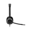 HP Poly Mission 615 monaurálny káblový USB headset, 117,5 g, čierny