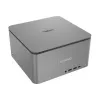 Lenovo ThinkCentre neo Ultra Intel® Core™ i7 i7-14700T 32 GB DDR5-SDRAM 1 TB SSD NVIDIA GeForce RTX 4060 Windows 11 Pro Mini-PC sivá