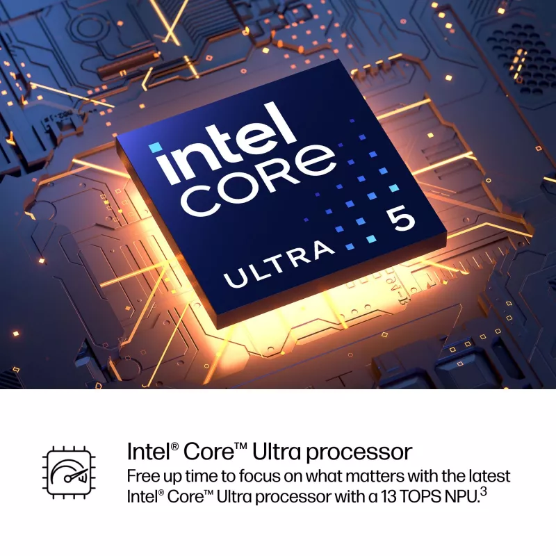 Mini PC HP ProDesk 4 G1i AI — Intel Core Ultra 5 235T, 16 GB DDR5, 512 GB SSD, Windows 11 Pro, čierna