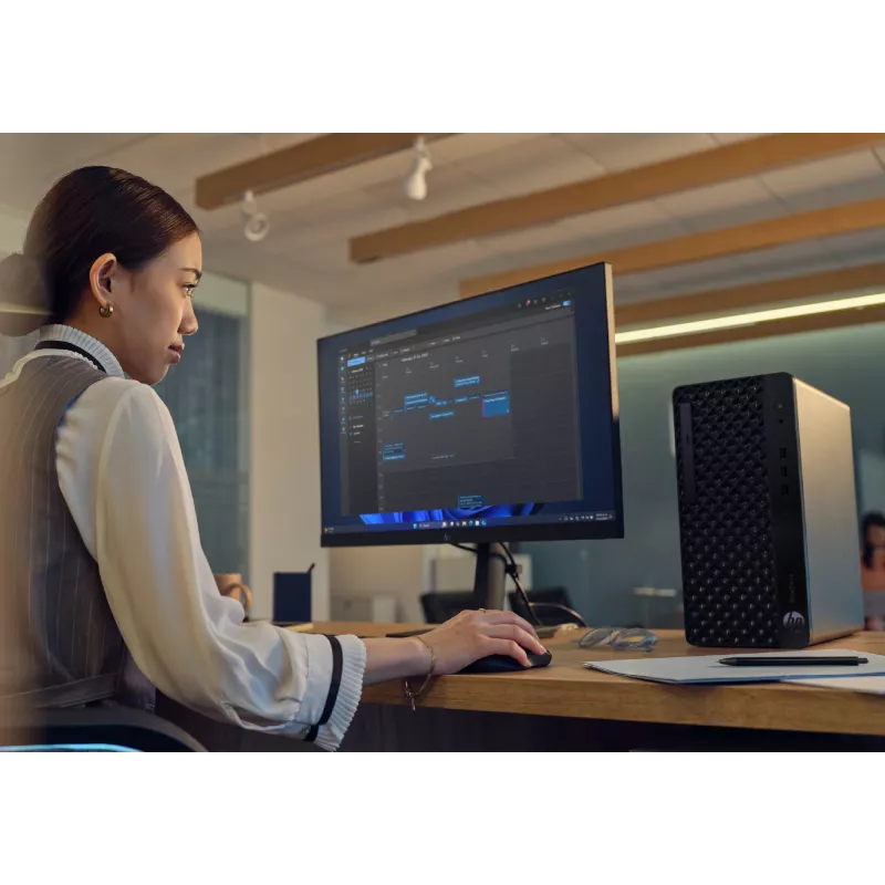 HP ProDesk 4 Tower G1i AI Intel Core Ultra 7 265 16 GB DDR5-SDRAM 512 GB SSD Windows 11 Pro PC AI PC čierna