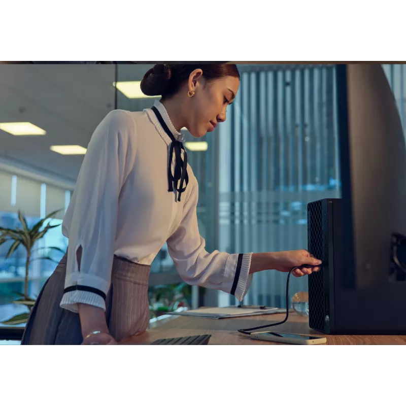 HP ProDesk 4 Tower G1i AI Intel Core Ultra 7 265 16 GB DDR5-SDRAM 512 GB SSD Windows 11 Pro PC AI PC čierna