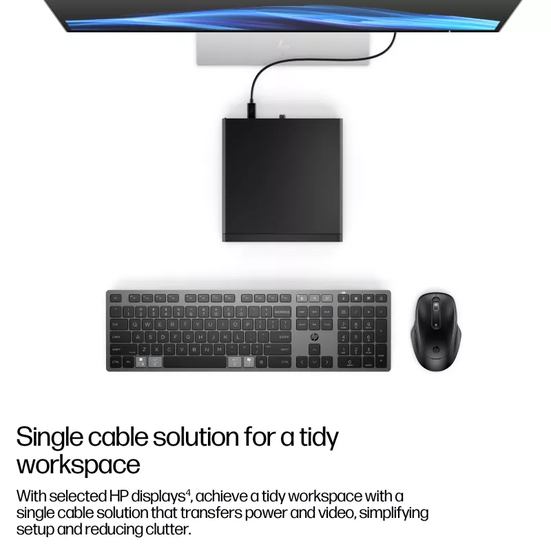 Mini PC HP EliteDesk 8 Mini G1i AI — Intel Core Ultra 7 265T, 16 GB DDR5, 1 TB SSD, Windows 11 Pro, čierna