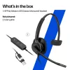 HP Poly Mission 425 stereo USB káblový headset