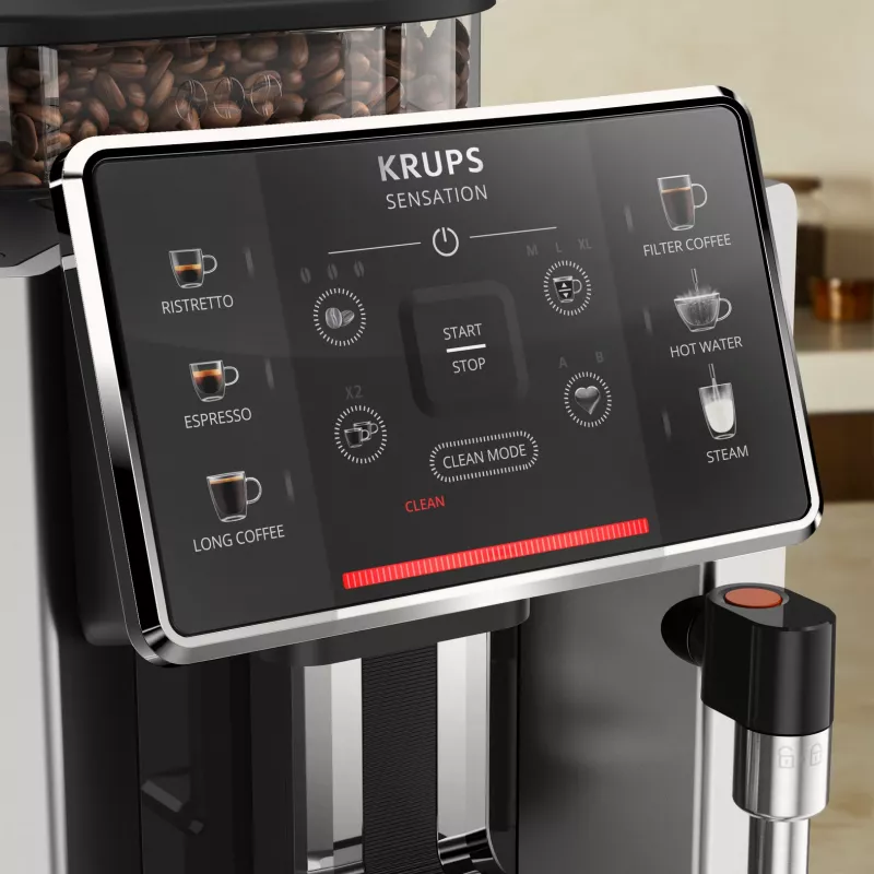Krups Sensation EA910A plnoautomatický kávovar na espresso 1,7 l