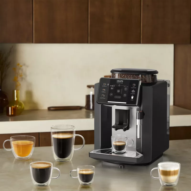 Krups Sensation EA910A plnoautomatický kávovar na espresso 1,7 l