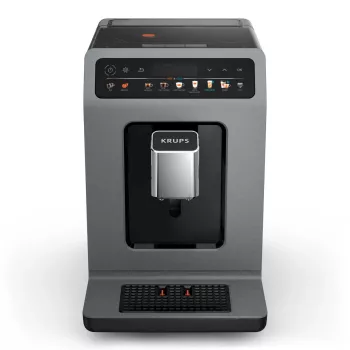 Kávovar na espresso Krups Evidence Hot & Cold EA898GF0 – plnoautomatický, 2,5 l nádrž na vodu, integrovaný mlynček, 2 výpuste
