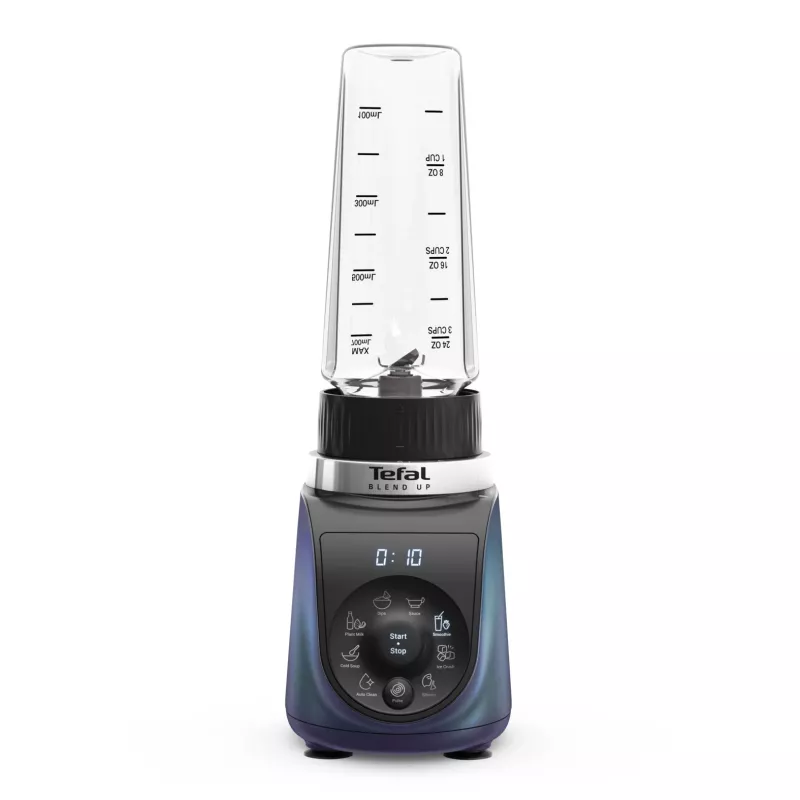 Tefal Blend Up BL19H4F0 mixér 0,85 l stolový mixér 1000 W modrá, transparentná