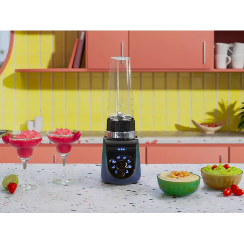 Tefal Blend Up BL19H4F0 mixér 0,85 l stolový mixér 1000 W modrá, transparentná