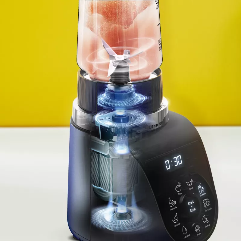 Tefal Blend Up BL19H4F0 mixér 0,85 l stolový mixér 1000 W modrá, transparentná