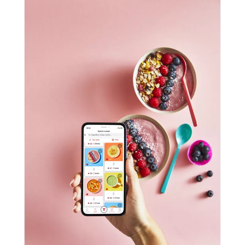 Tefal Blend Up BL19H4F0 mixér 0,85 l stolový mixér 1000 W modrá, transparentná