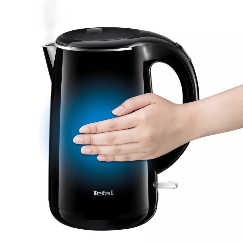 Tefal Safe'Tea KO2608 rýchlovarná kanvica 1,7 l 1800 W čierna