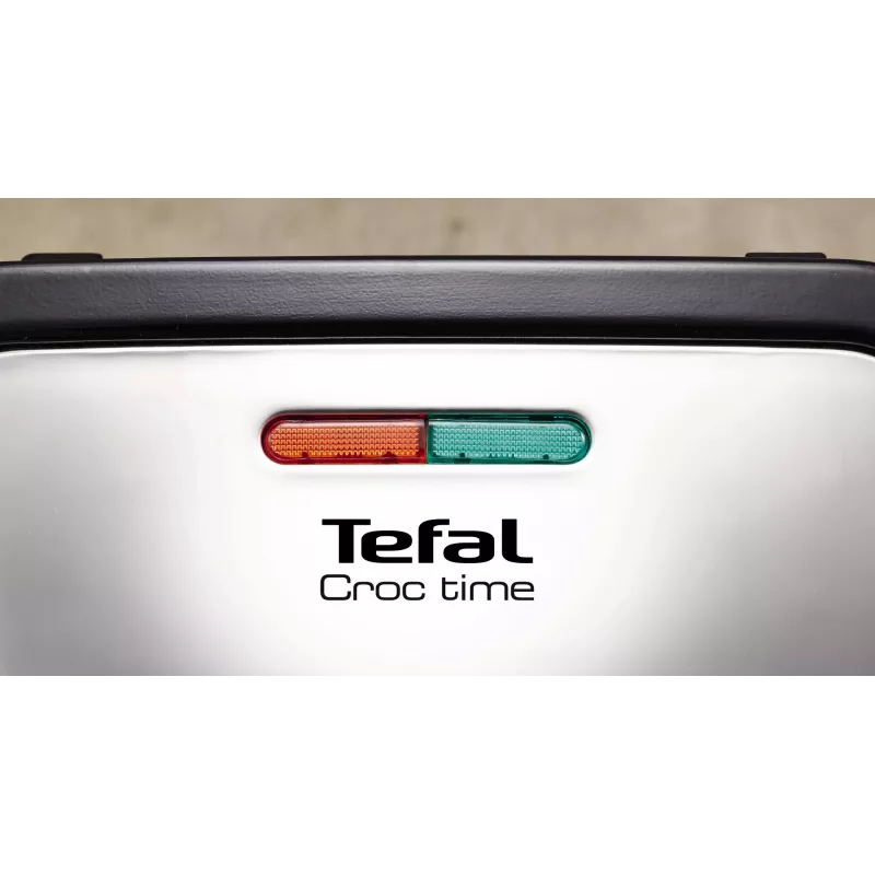 Kontaktný gril Tefal SM193D – elektrický stolný gril, čierna a nehrdzavejúca oceľ, 1,9 kg