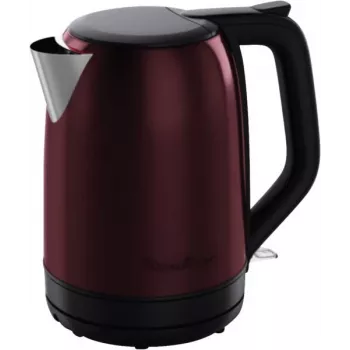Rýchlovarná kanvica MOULINEX BY5S05E0 1,7 l 2400 W čierna/burgundská nehrdzavejúca oceľ