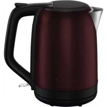 Rýchlovarná kanvica MOULINEX BY5S05E0 1,7 l 2400 W čierna/burgundská nehrdzavejúca oceľ