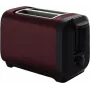 Hriankovač MOULINEX LT5S05E0 — 2 plátky, 1300 W, puzdro z nehrdzavejúcej ocele, čierna/červená