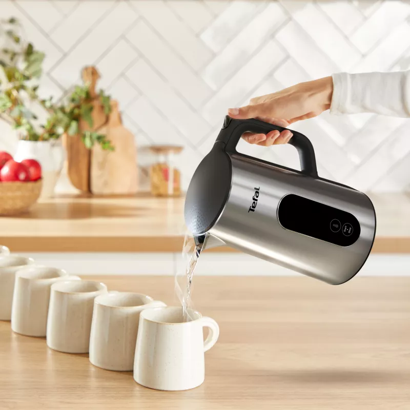 Tefal Selection KI871DE0 rýchlovarná kanvica 1,7 l 1500 W čierna, nehrdzavejúca oceľ