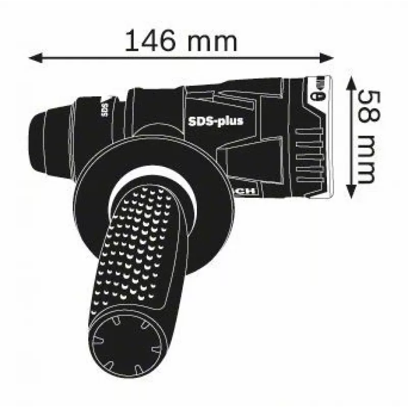 Bosch GHA FC2 Professional adaptér skľučovadla
